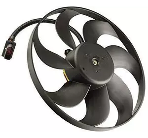 Вентилятор радиатора VW Polo 1.2/1.4E/FSi (01>) SK Fabia SE Ibiza @345 250/60В 77643347