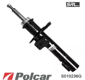 Амортизатор передний VW Polo SK Fabia/Roomster газ Polcar S010236G