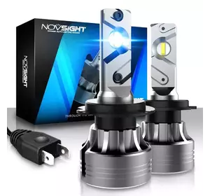 Автомобільні лампи LED Novsight H7 A500 N61 18000LM 6500K